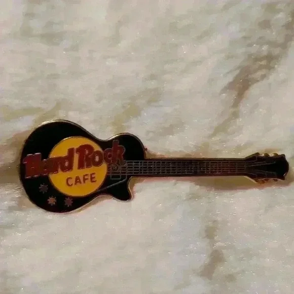 Vintage Hard Rock Cafe Buttons and Pin - Picture 6 of 8